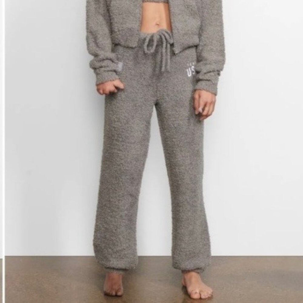 SKIMS Cozy Knit Jogger Team USA NEW Grey 2X/3X